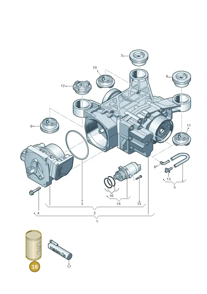 G052580A2 — Audi A3 Sportback (2019-2021) diagram 803525100, position 18