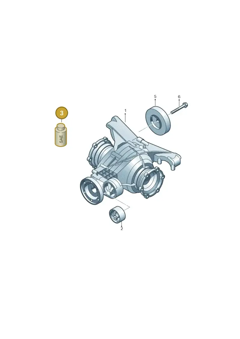 G055190A2 — Audi A5 Sportback (2016-2020) diagram 849500010, position 3