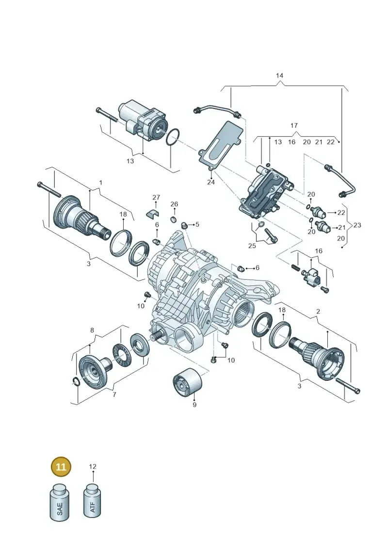 G055190A2 — Audi A5 Limo 2.0 (2024-) diagram 896525025, position 11