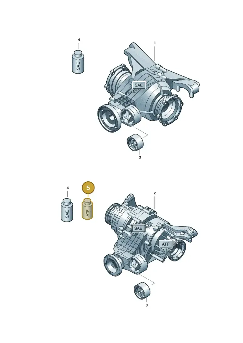 G055515A2 — Audi RS6 Avant (2019-) diagram 849500011, position 5