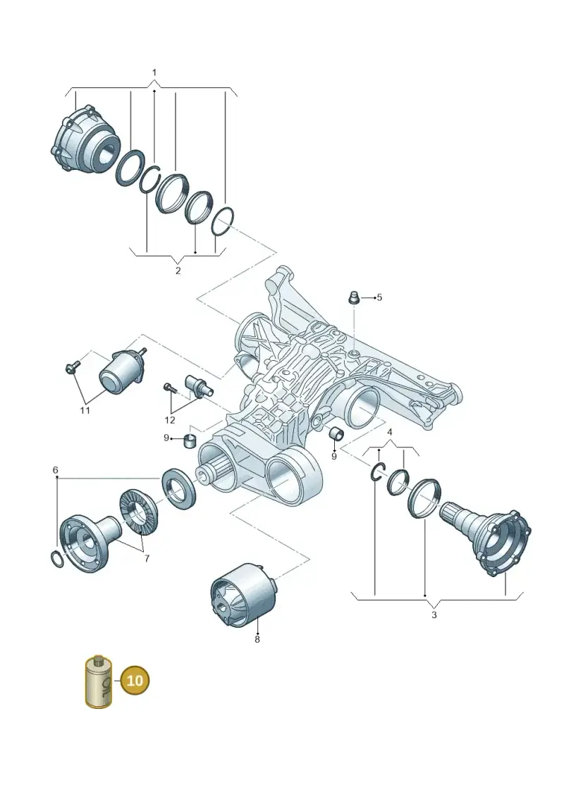 G060190A2 — Audi A5 Limo 2.0 (2024-) diagram 849525240, position 10