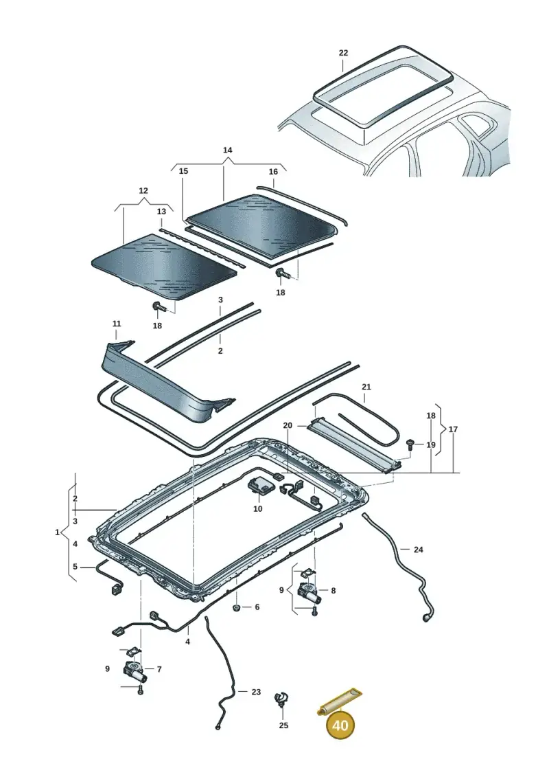 G060567A2 — Audi Q6 e-tron (2023-) diagram f5s877000, position 40
