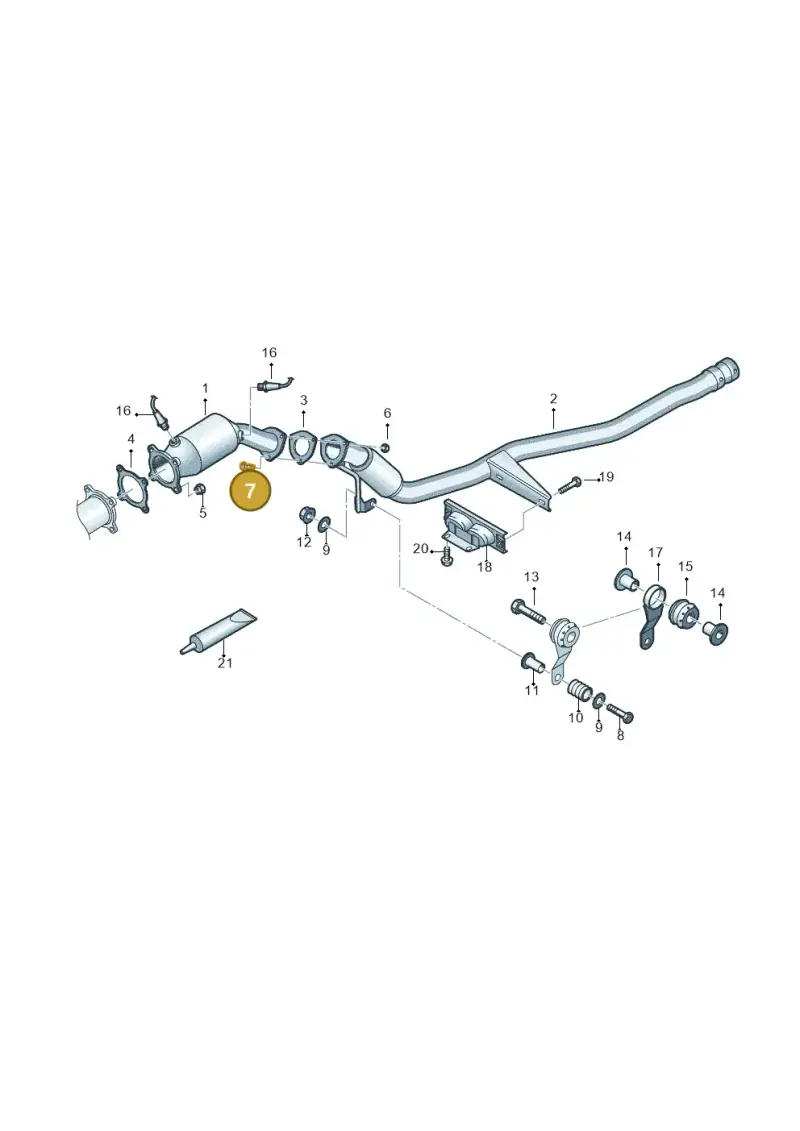 N0102478 — Audi A6 2.7 TDI (2008-2011) diagram 448253400, position 7