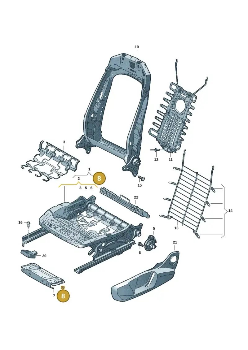 N01100518 — Audi Q6 e-tron (2023-) diagram f5y881000, position 8
