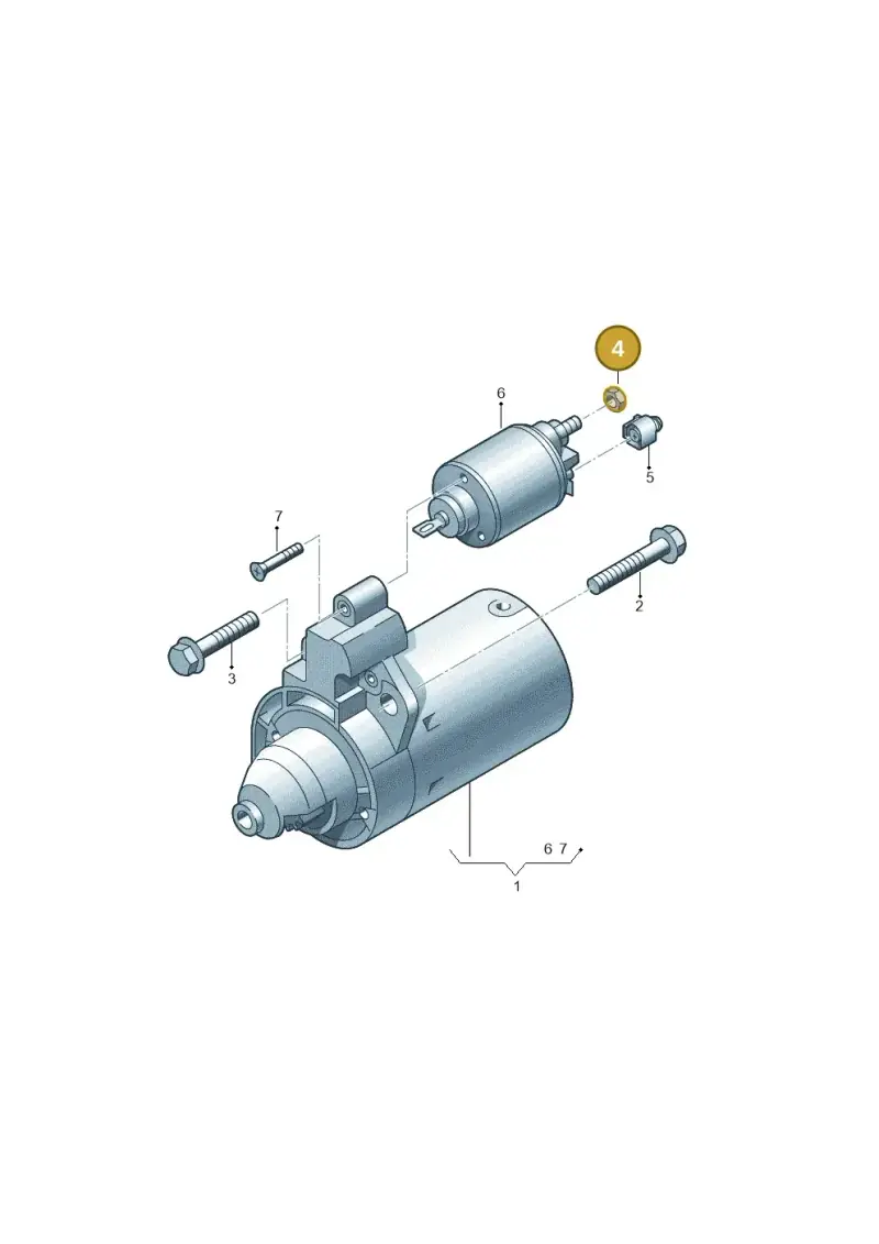 N01100845 — Audi Q8 Quattro 3,0 (2018-) diagram 736911100, position 4