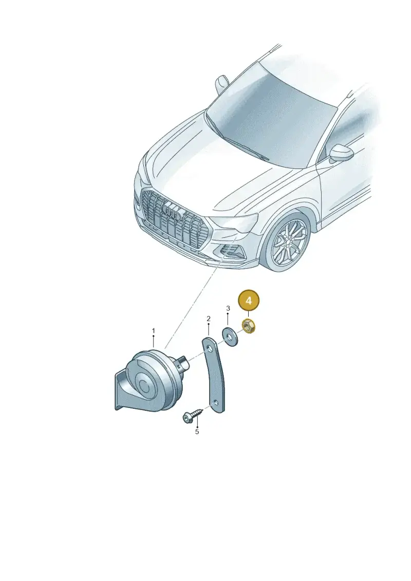 N01111818 — Audi Q4 Sportback (2021-2022) diagram 89a951000, position 4