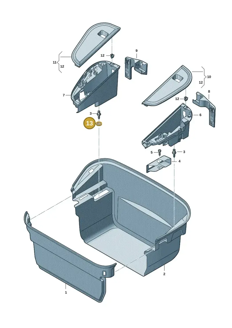 N01152426 — Audi RS e-tron GT (2020-2020) diagram 4j1863900, position 13