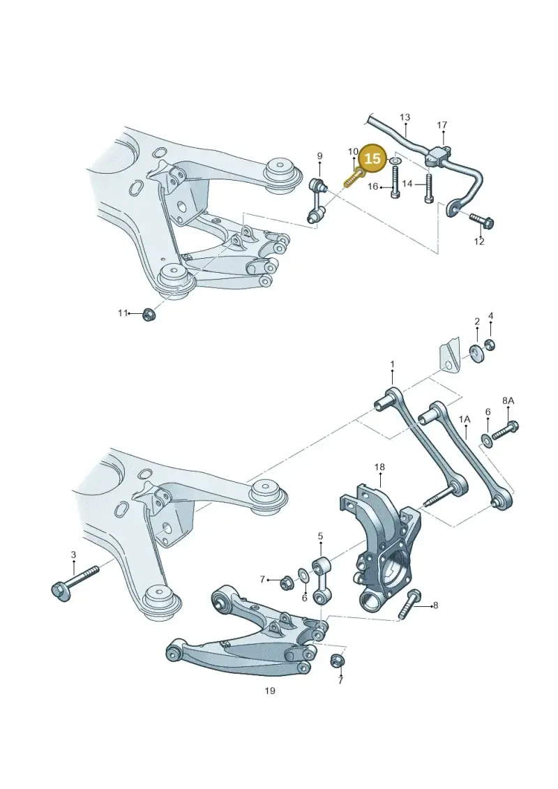 N01152528 — Audi A8/S8/qu. lang    08> (2007-) diagram 291505100, position 15