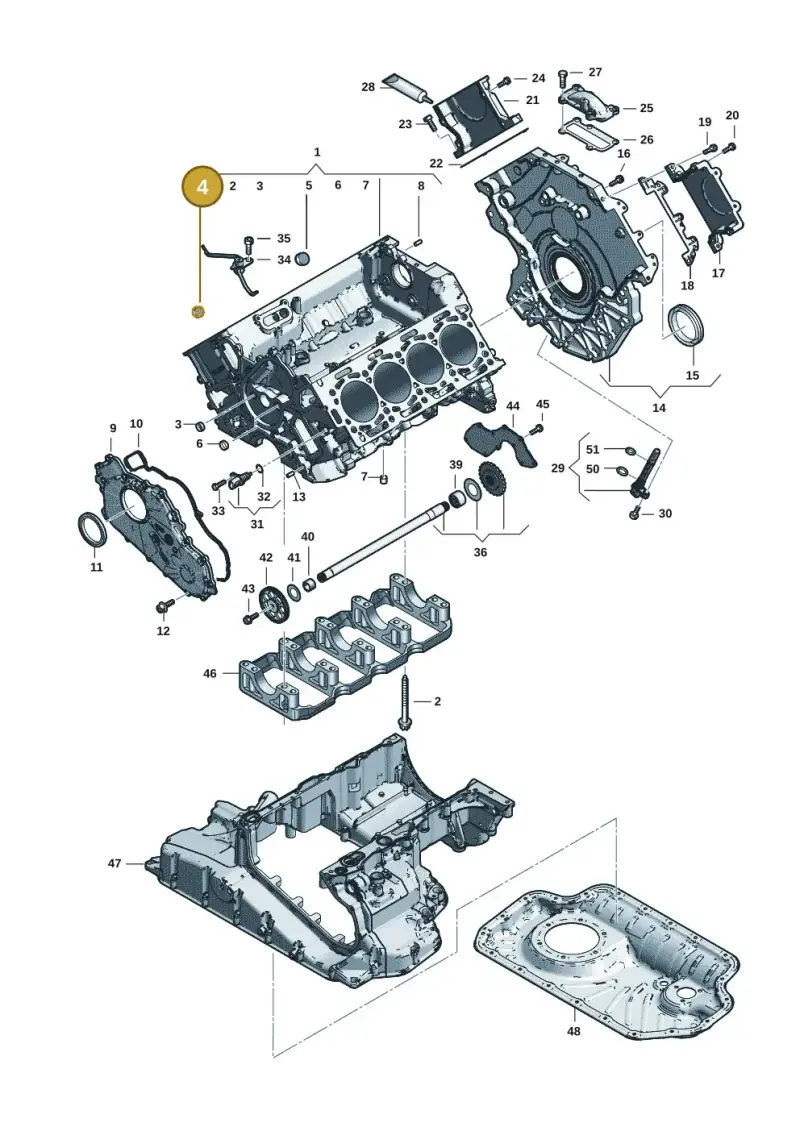 N0119047 — Audi Q8 Quattro 3,0 (2018-) diagram 429103059, position 4