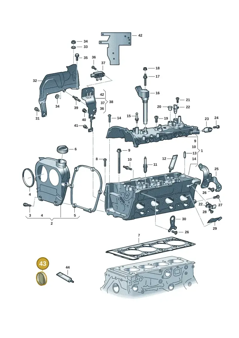 N0119079 — Audi A3 Sportback (2019-2021) diagram 596103034, position 43