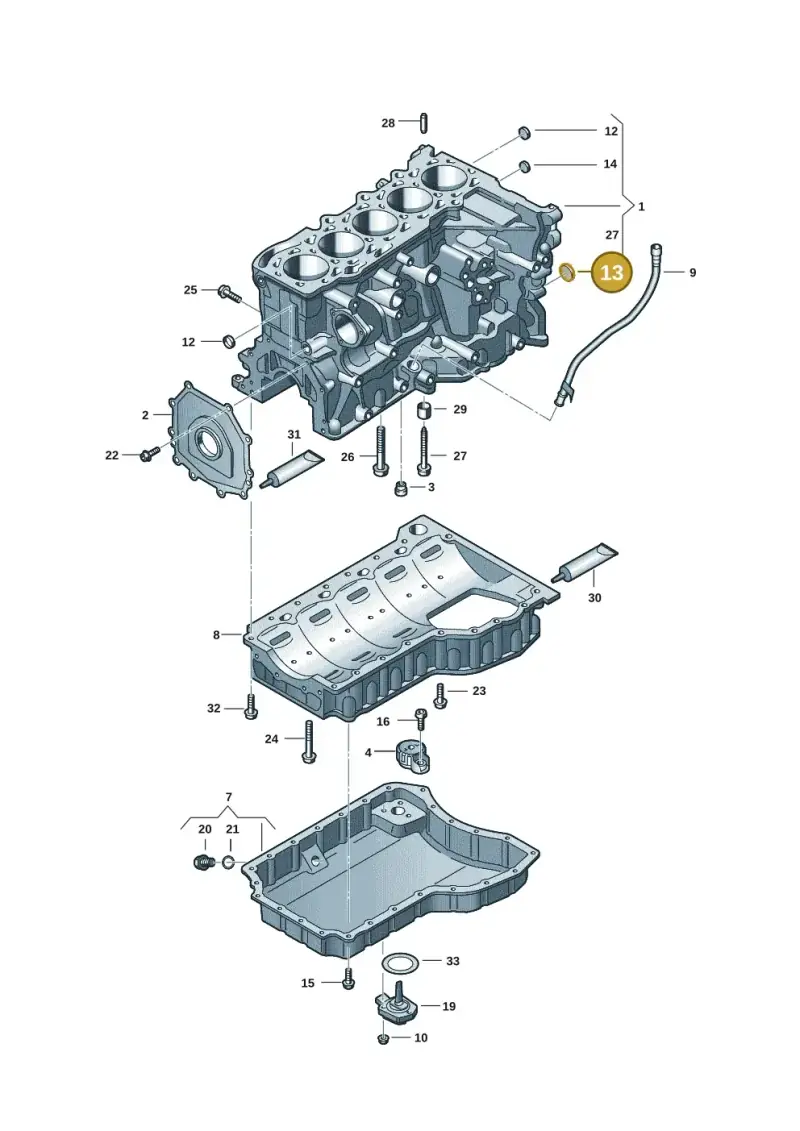N0119085 — Audi RSQ3 Sportback (2019-2024) diagram 898103101, position 13
