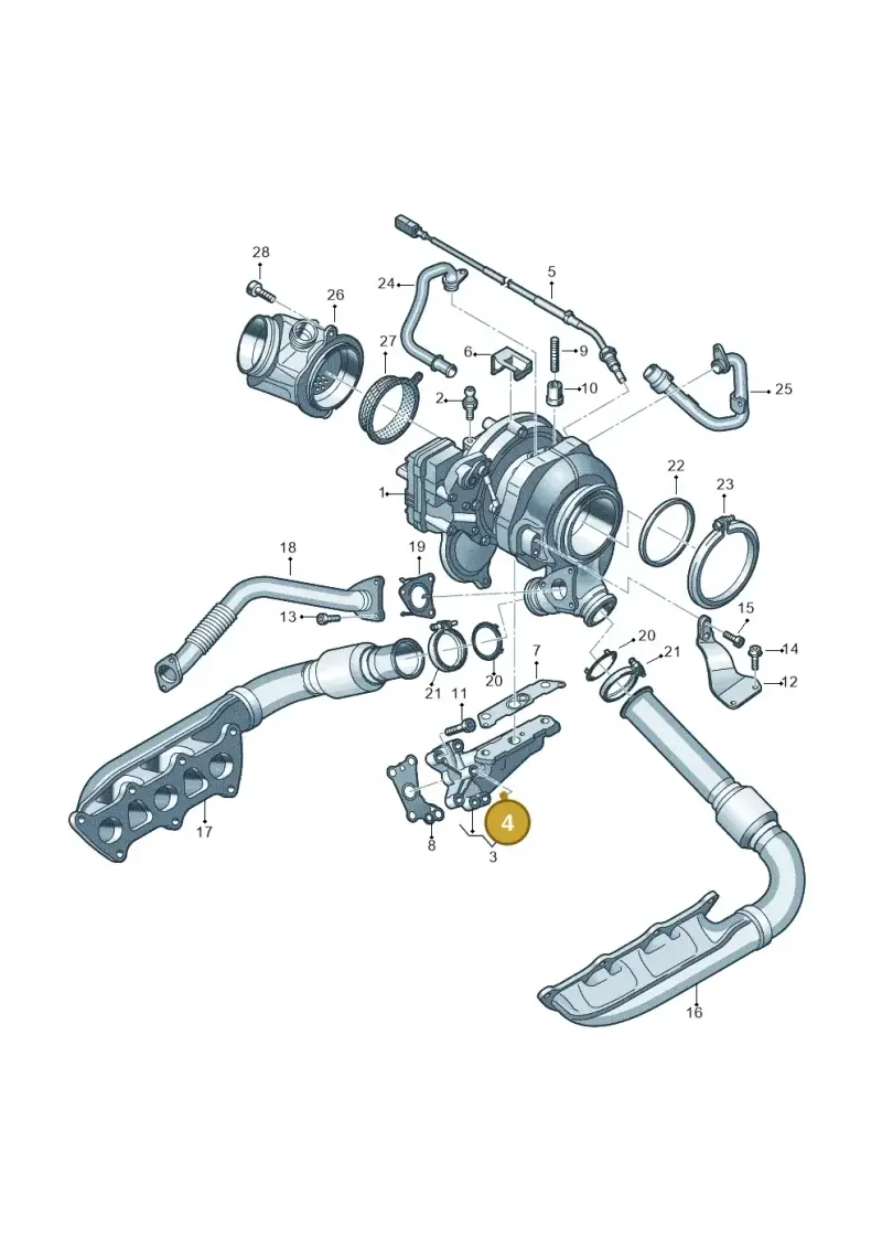 N0119124 — Audi Q8 Quattro 3,0 (2018-) diagram 849145350, position 4