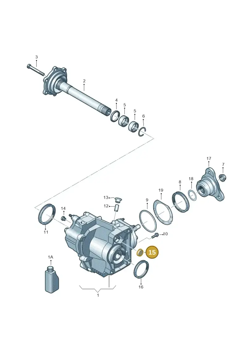 N0119149 — Audi A3 Sportback (2016-2020) diagram 745409430, position 15