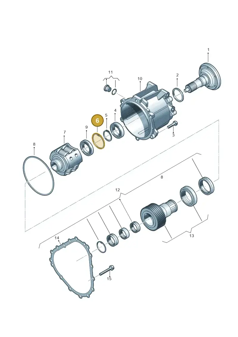 N0123191 — Audi A6 2.7 TDI (2008-2011) diagram 258409980, position 6