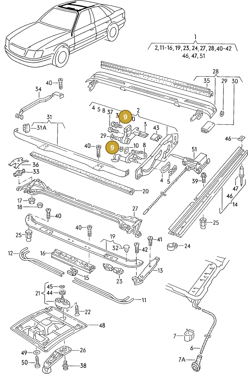 N0123243 — Audi 90 qu.            95 (1994-1995) diagram 114877100, position 9