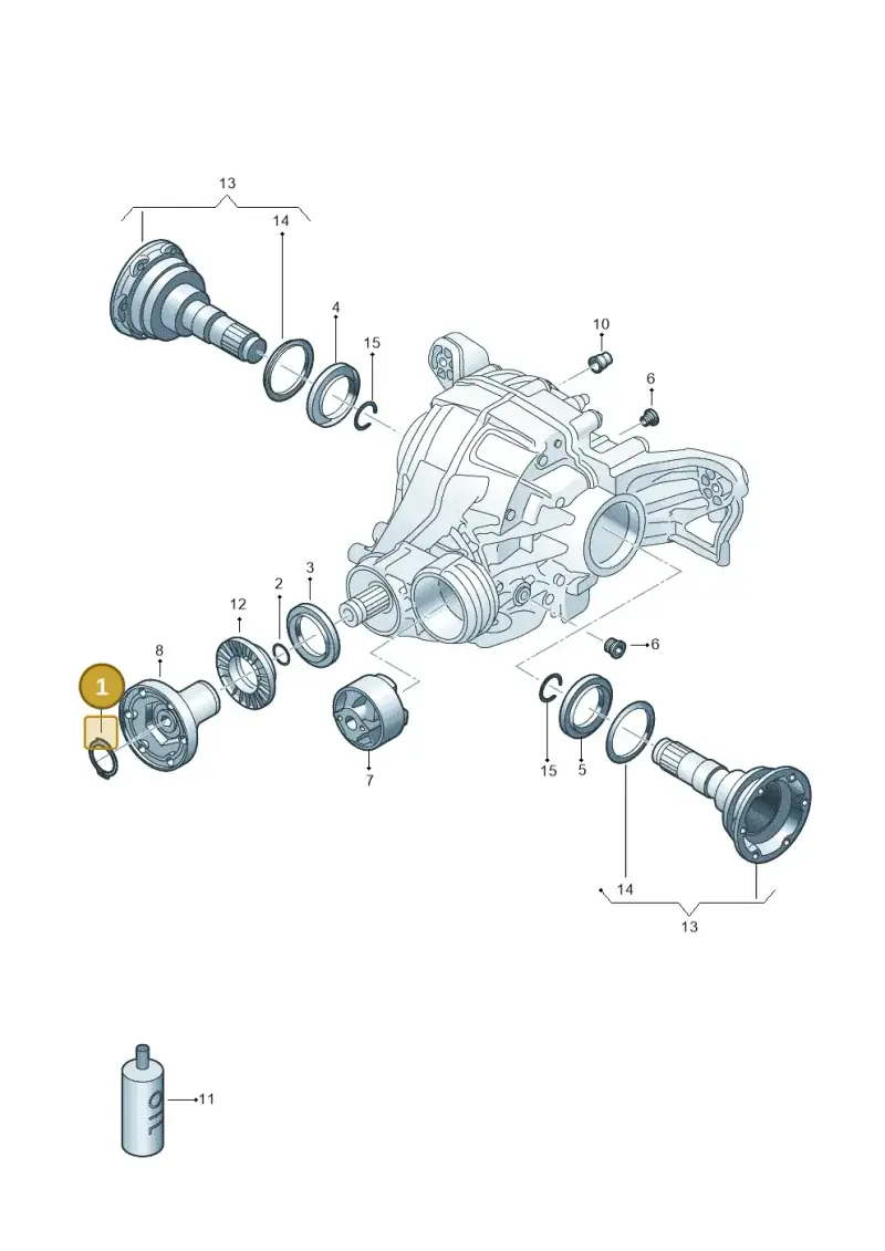 N0123741 — Audi RS6 Avant (2019-) diagram 859525250, position 1