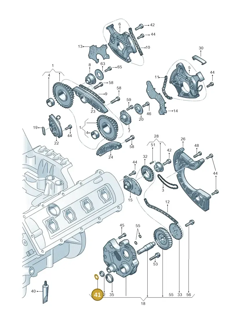 N0124161 — Audi R8 Spyder (2015-2024) diagram 872109300, position 41
