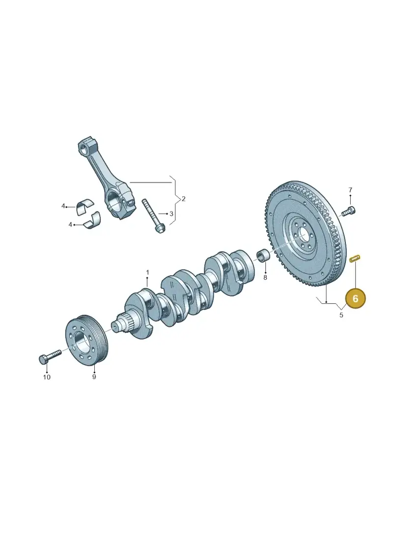 N0132102 — Audi A3 Sportback (2019-2021) diagram 890105140, position 6