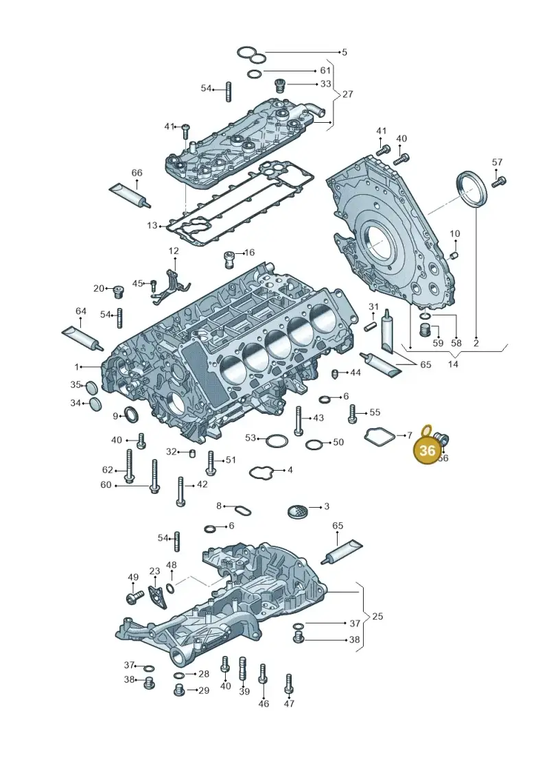 N0138063 — Audi R8 Spyder (2015-2024) diagram 641103000, position 36