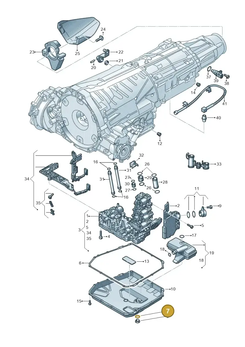 N0138271 — Audi RS5 Coupe (2010-2015) diagram 647325800, position 7