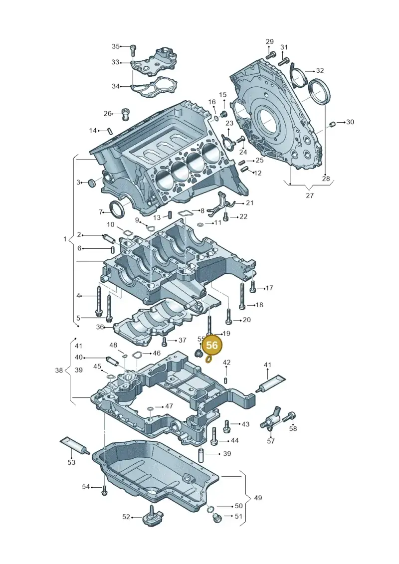 N0138321 — Audi Q7                07> (2006-) diagram 478103120, position 56
