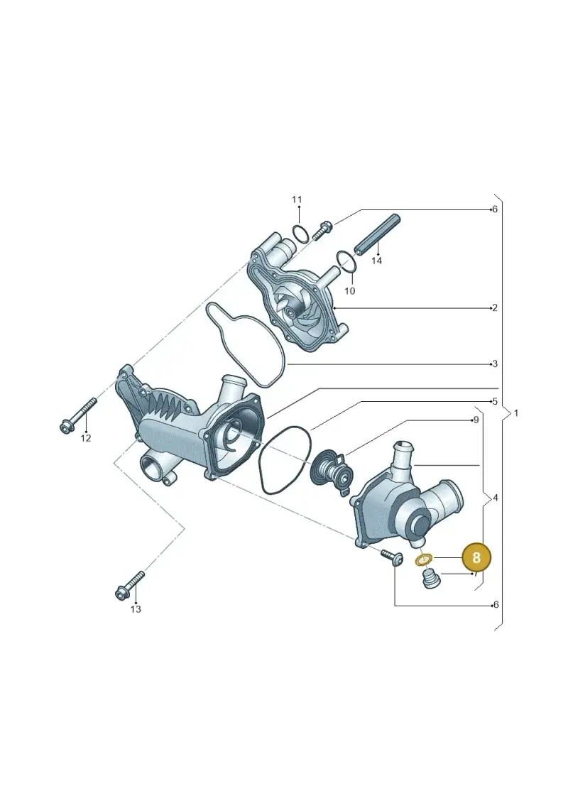 N0138492 — Audi A4/S4 Cabrio./qu. 07> (2006-) diagram 247121200, position 8