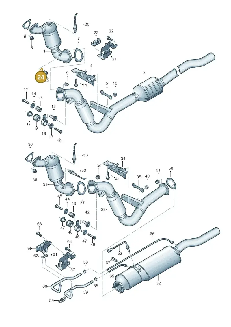 N0138492 — Audi A8/S8/qu. lang    08> (2007-) diagram 291253550, position 24