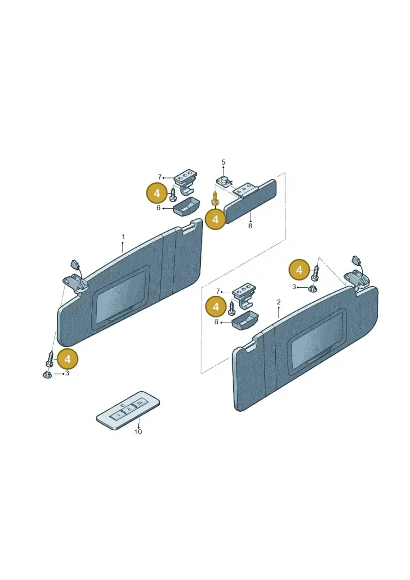 N0139649 — Audi RS5 Cabrio (2012-2015) diagram 273857500, position 4
