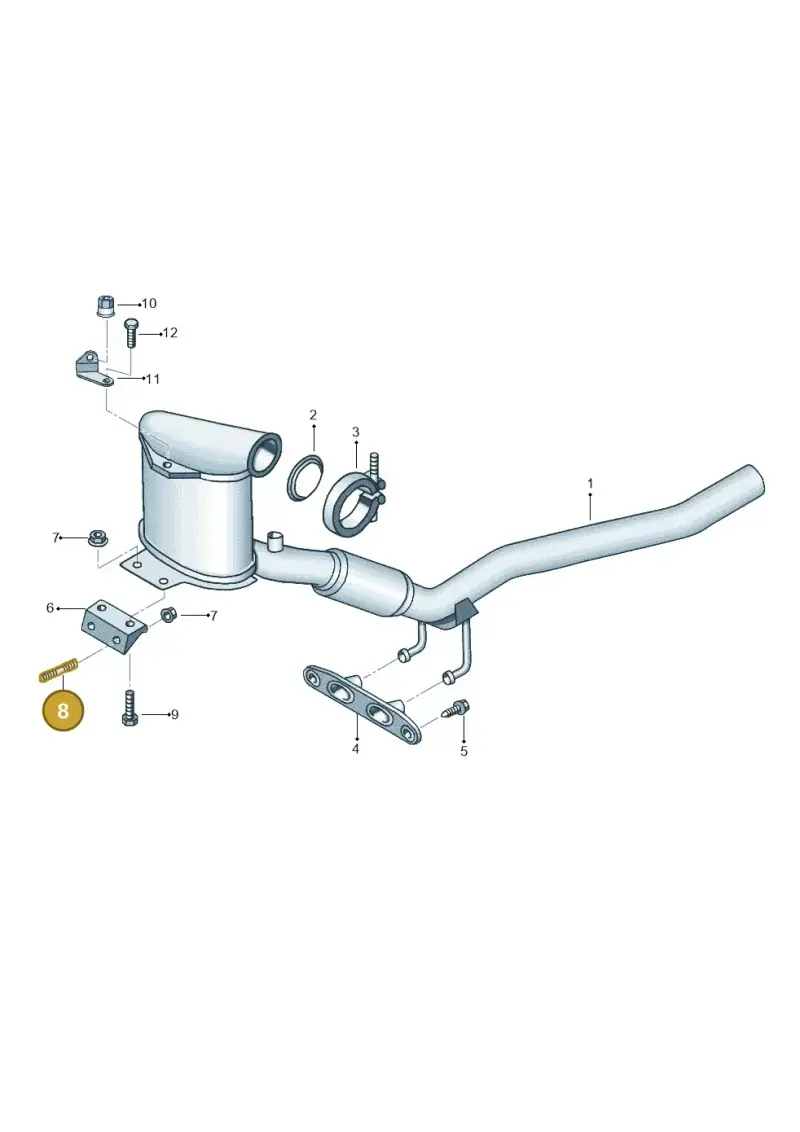 N0144833 — Audi Q3 2.0 TDI (2014-2019) diagram 855253650, position 8