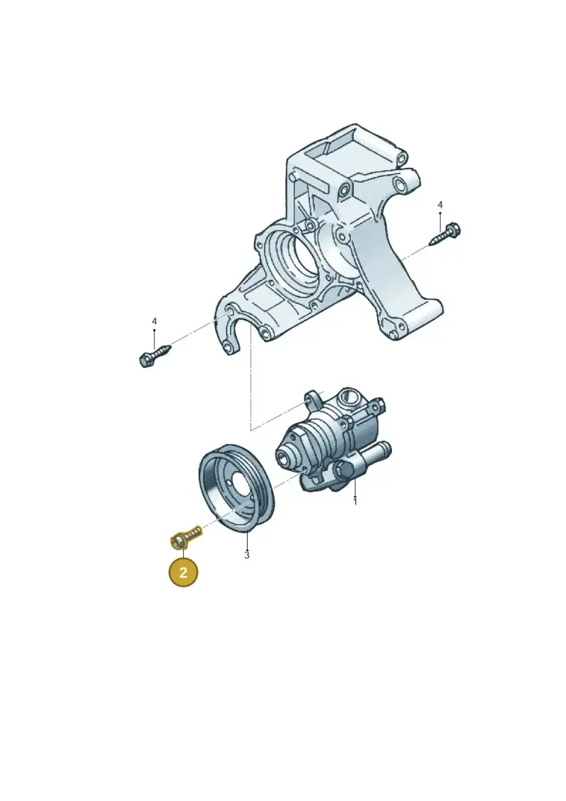 N0147067 — Audi A4/Av.qu.F8D-W-> (1997-1998) diagram 162145800, position 2