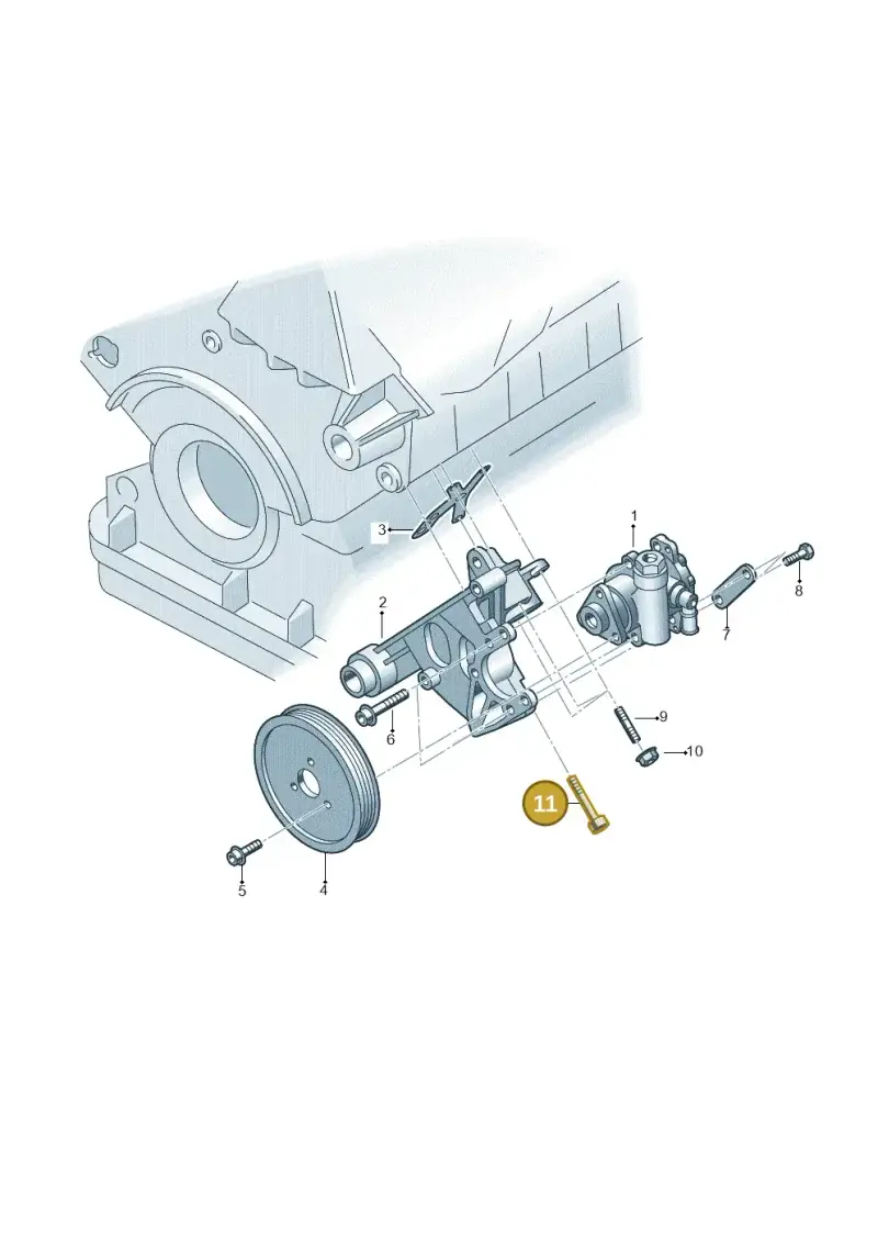 N0147154 — Audi A4/S4/Av./qu.     05> (2005-) diagram 260145860, position 11