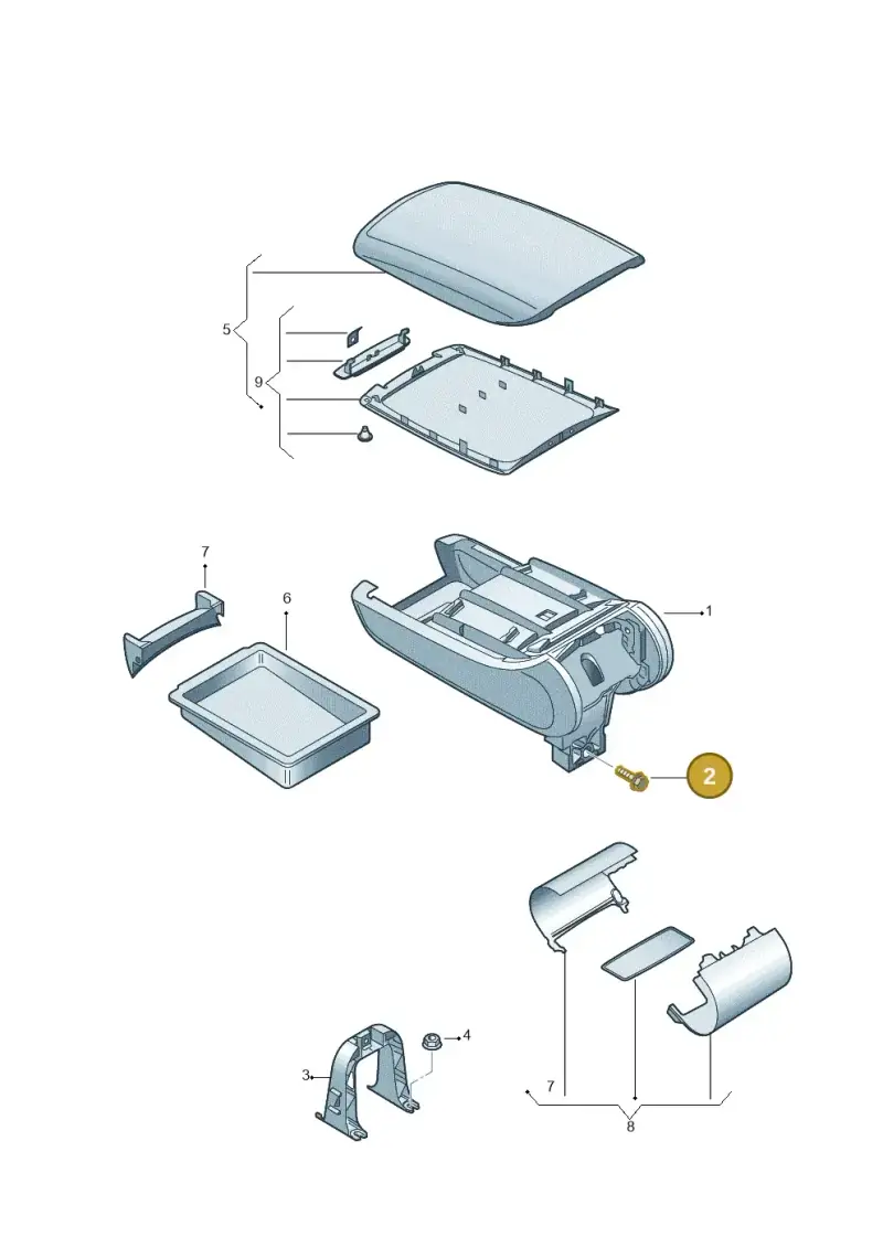 N0195036 — Audi A6 2.7 TDI (2008-2011) diagram 448863600, position 2