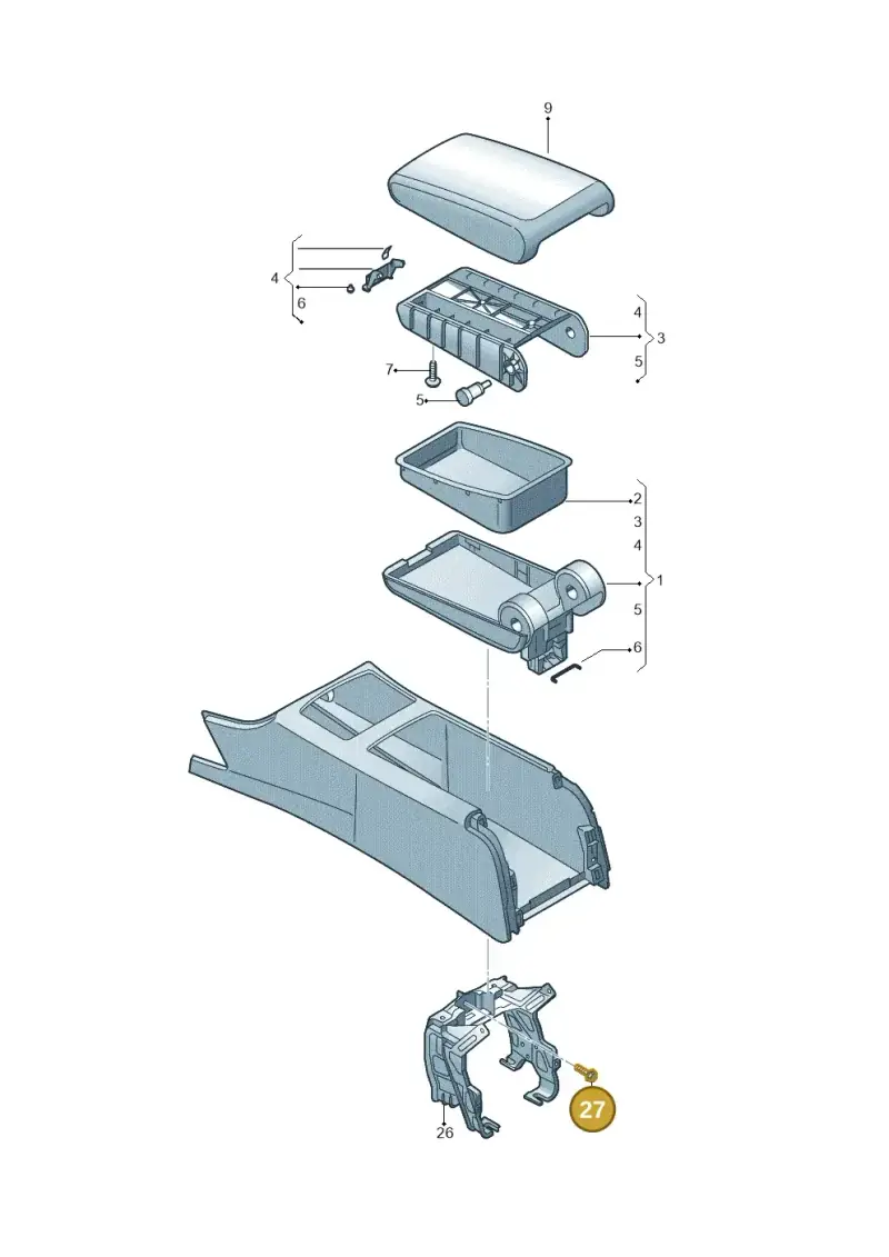 N0195038 — Audi A7 Sportback (2014-2018) diagram 758863600, position 27