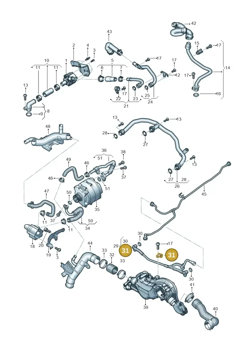 N0206096 — Audi RS6 Avant (2019-) diagram 538121002, position 31