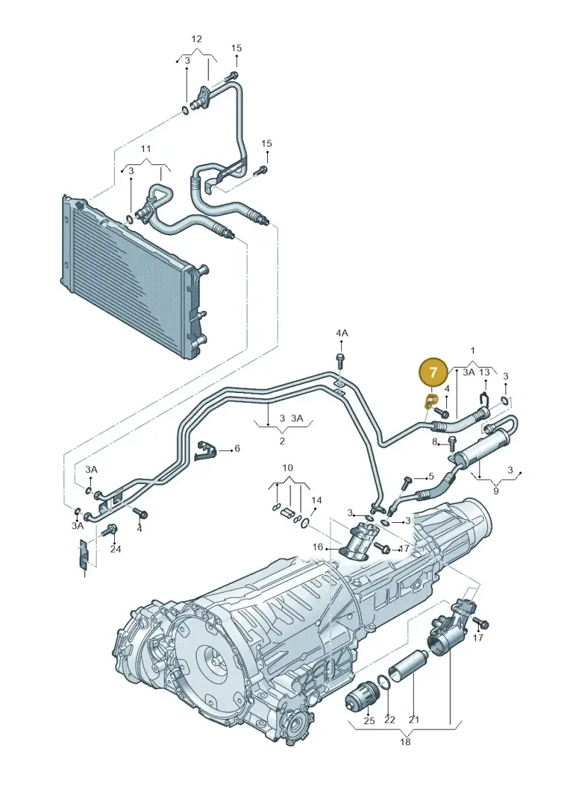 N0206208 — Audi Q5 qu. 2.0 (2009-2018) diagram 647317550, position 7