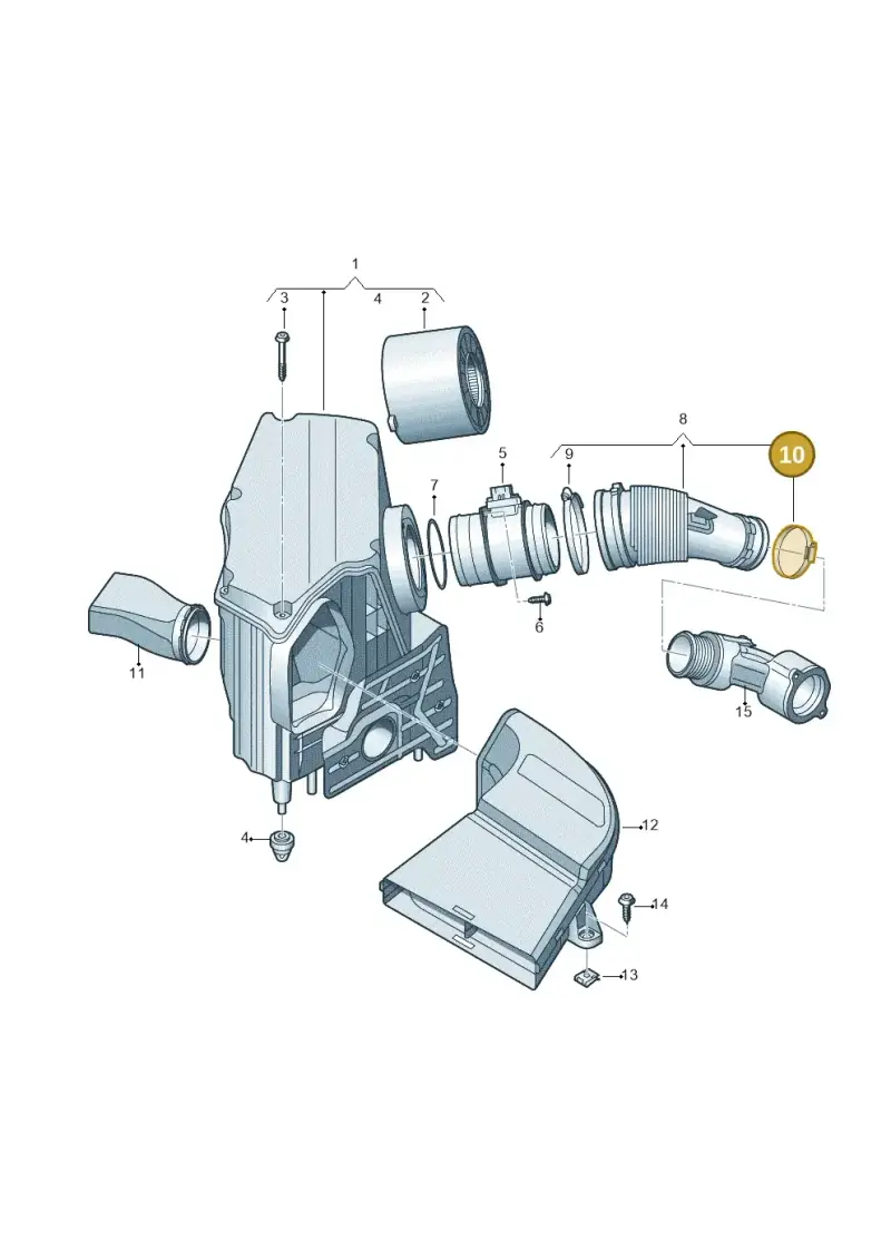 N0245046 — Audi Q5 (2016-2020) diagram 896129250, position 10