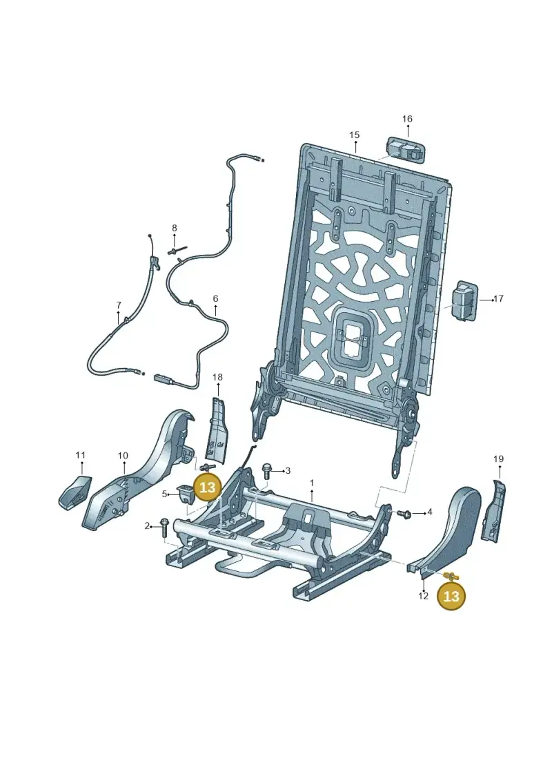 N0385013 — Audi Q5 (2016-2020) diagram 896885100, position 13