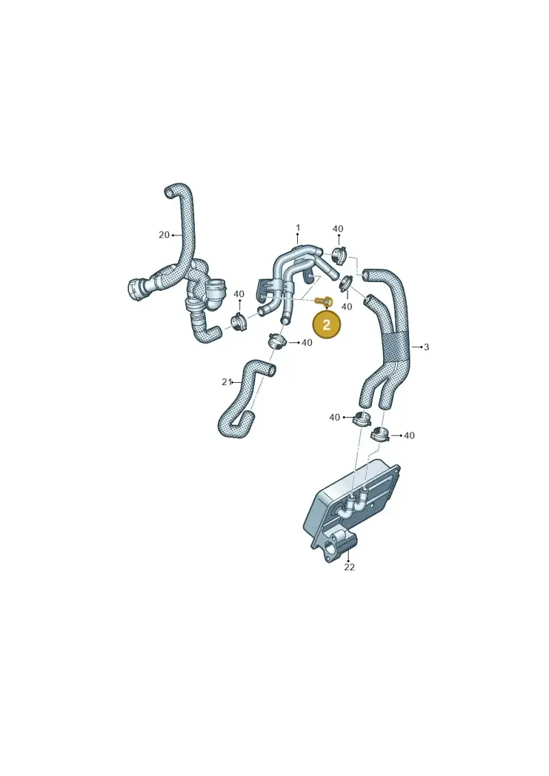 N0902424 — Audi A5 Sportback (2016-2020) diagram 849121240, position 2