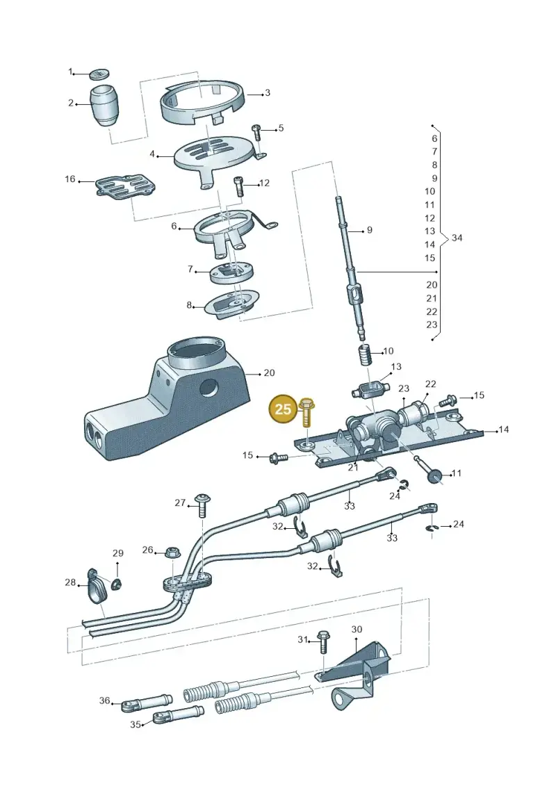 N0903168 — Audi R8 qu. 5.2 (2012-2015) diagram 618711100, position 25