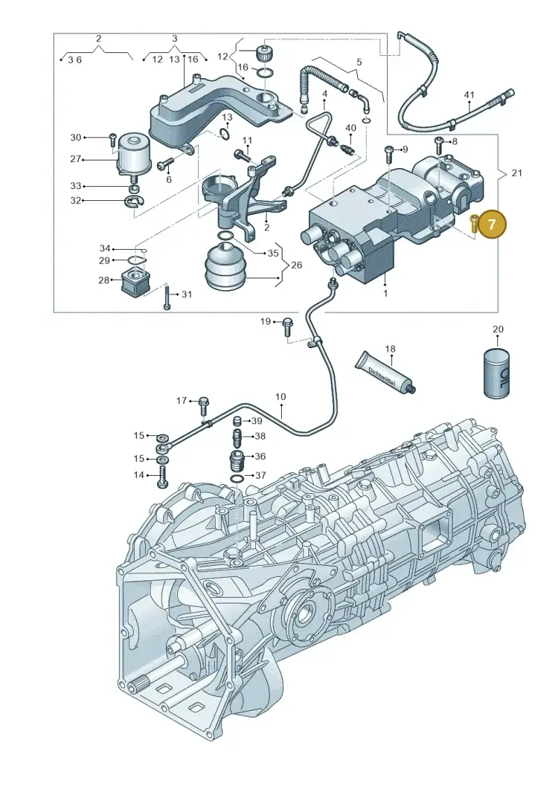 N10005010 — Audi R8                08> (2007-) diagram 618325100, position 7