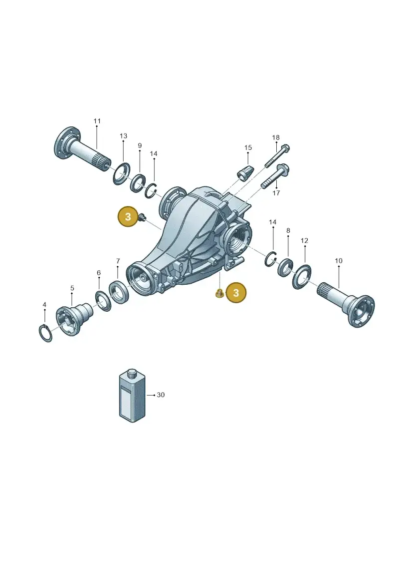 N10037106 — Audi RS4 Cabrio qu.    08> (2007-) diagram 473525250, position 3