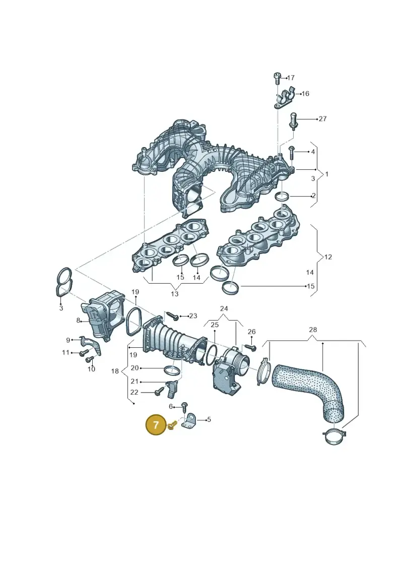 N10049308 — Audi A5 Cabrio 2.0 (2016-2018) diagram 859129600, position 7