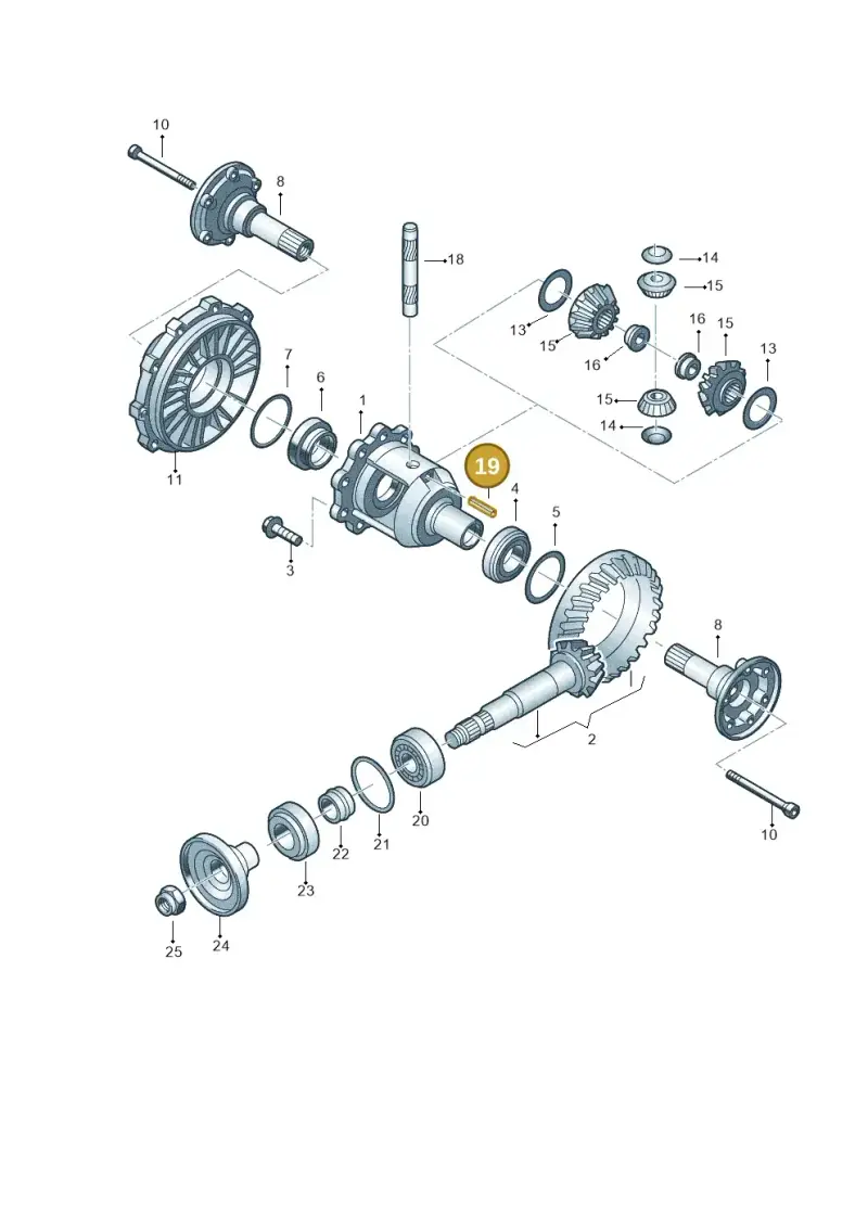 N10072601 — Audi A8/S8/qu. lang (2003-2007) diagram 153525300, position 19