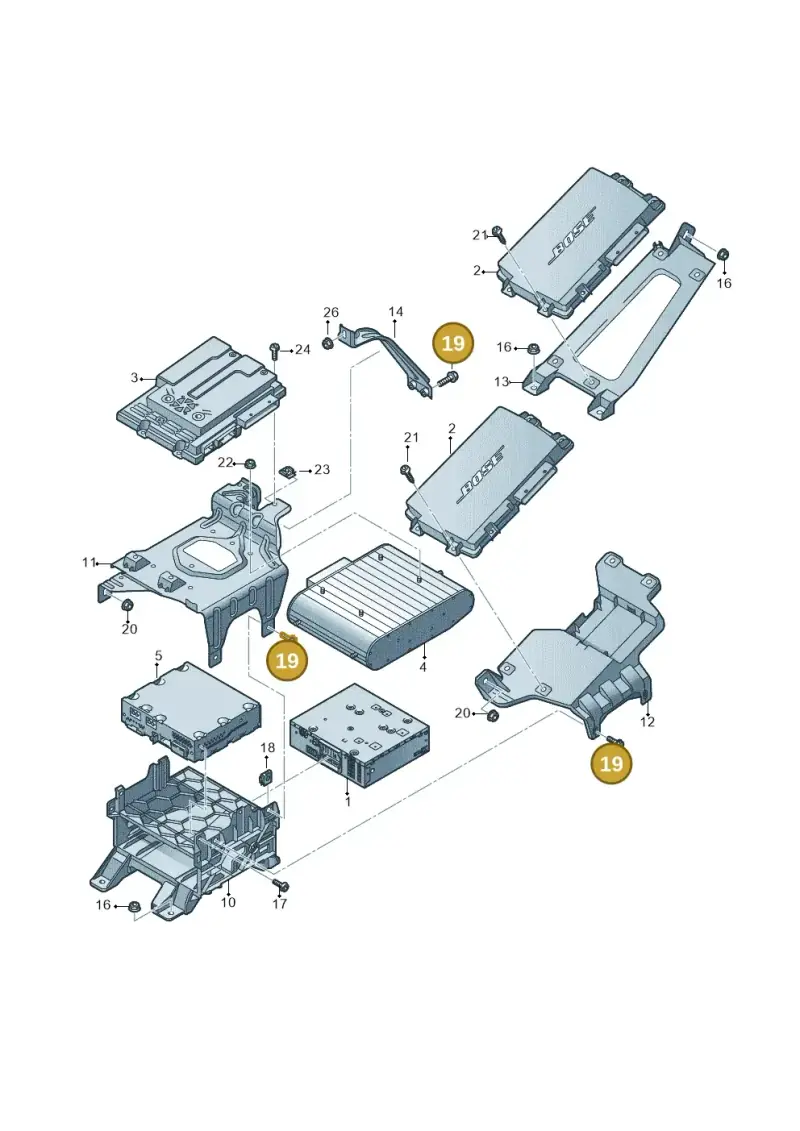 N10082908 — Audi RS6 Avant (2013-2018) diagram 758035400, position 19