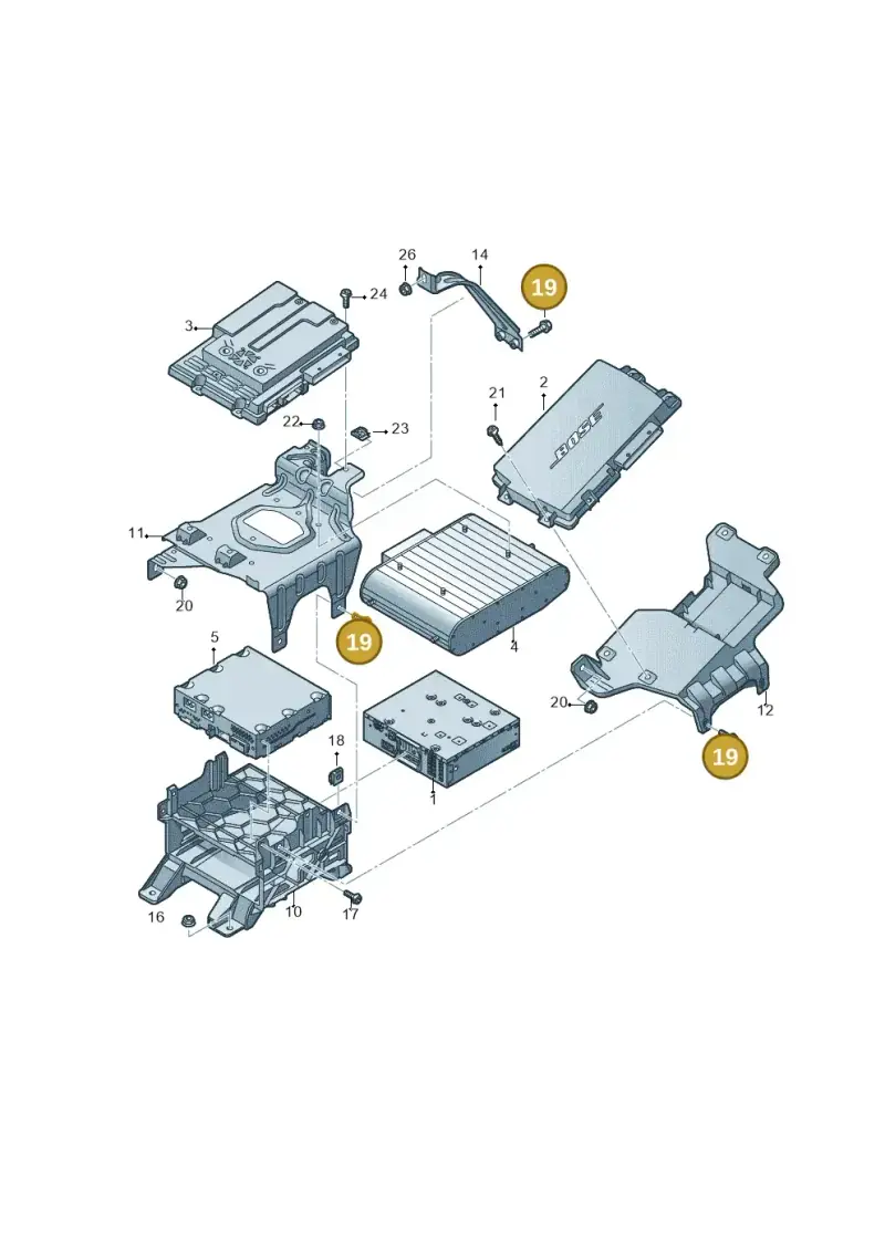 N10082908 — Audi RS7 Sportback (2013-2018) diagram 765035400, position 19