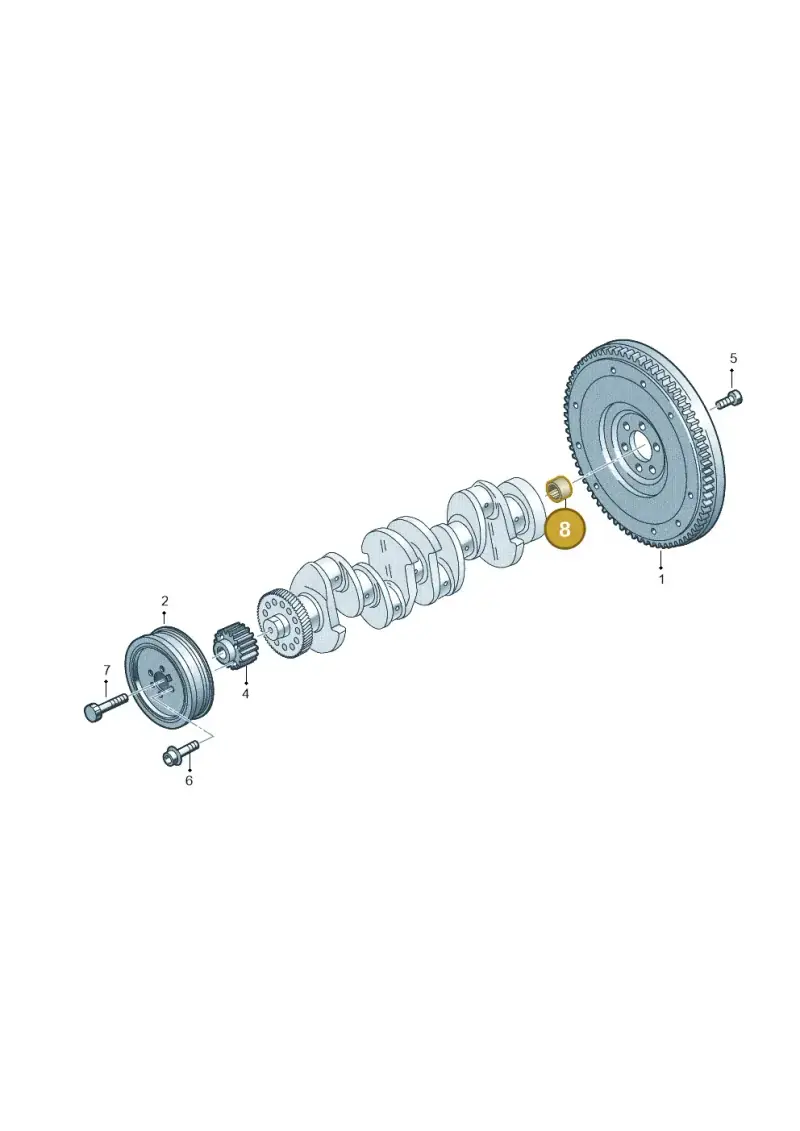 N10105801 — Audi A3 Sportback (2016-2020) diagram 827105950, position 8