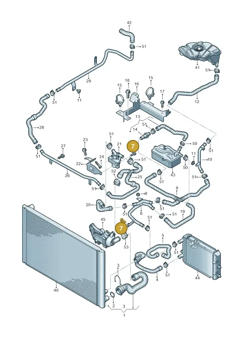 N10115404 — Audi A8/S8/qu. lang    08> (2007-) diagram 291121570, position 7