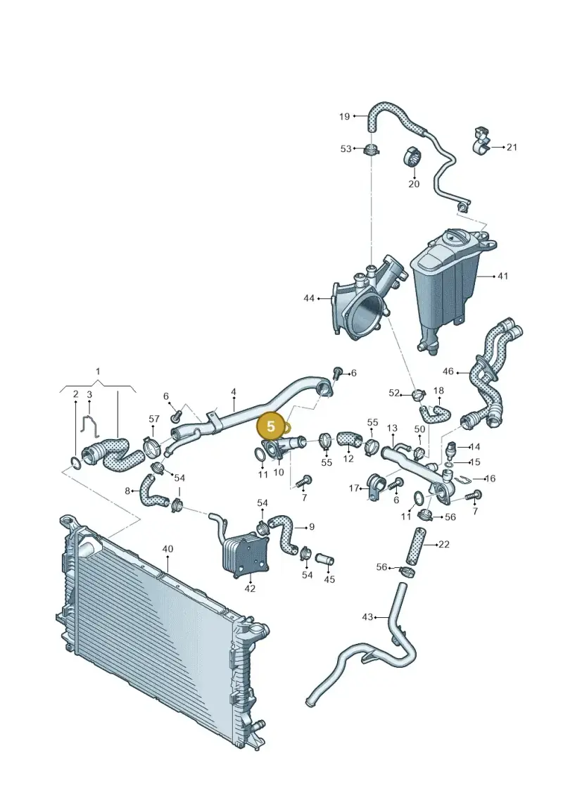 N10139201 — Audi A5/S5 Coupe       08> (2007-) diagram 620121600, position 5