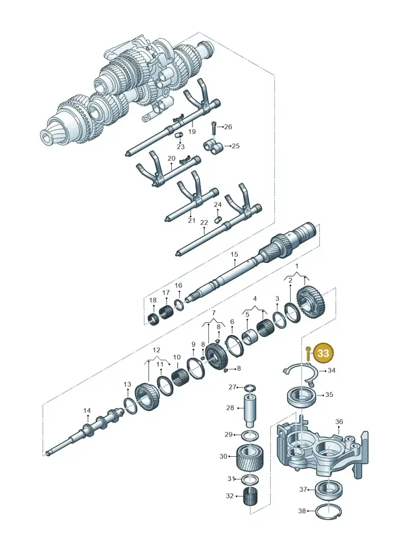 N10156205 — Audi A5 Limo 2.0 (2024-) diagram 849311095, position 33