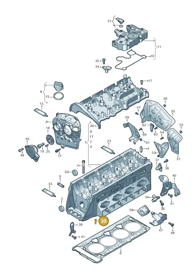 N10156206 — Audi A5 Limo 2.0 (2024-) diagram 849103000, position 30